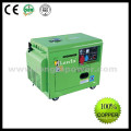 6kVA 6.5kVA silencioso Soundproof trifásico ar-refrigerado gerador diesel